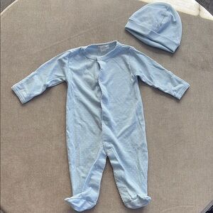 Baby Blue One Piece with Hat